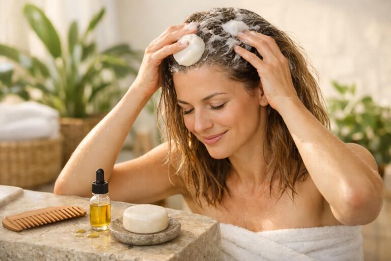 Cheveux secs : pourquoi choisir un shampoing solide pour retrouver brillance et douceur