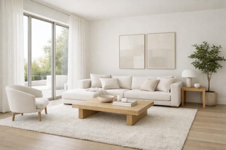 Comment adopter le style minimaliste pour un salon inspiré des plus belles maisons de stars