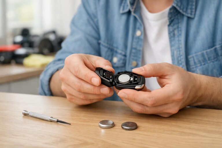 Comment remplacer la pile d&rsquo;une clé de voiture soi-même sans difficulté
