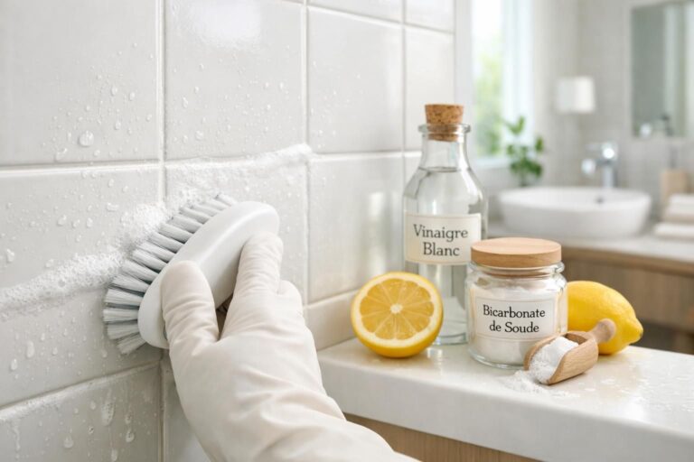 Entretien maison : nos astuces pour nettoyer et blanchir les joints de salle de bain
