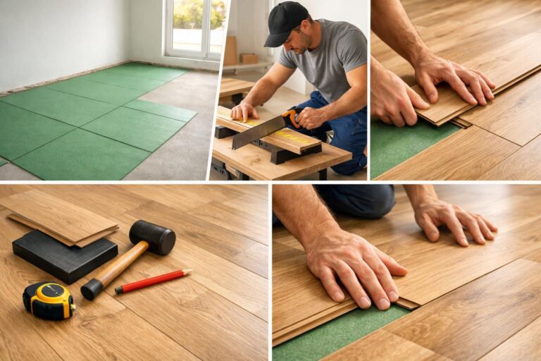 Les étapes clés pour réussir la pose de votre parquet flottant vous-même