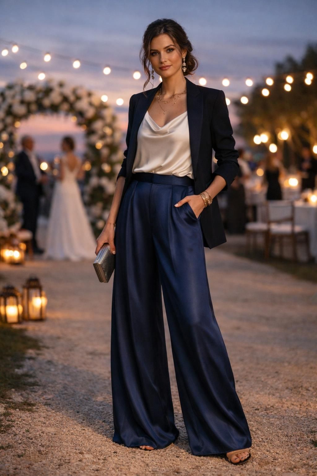 découvrez pourquoi opter pour un pantalon chic peut être une meilleure option que la robe lors d'un mariage cette année, alliant élégance, confort et originalité.