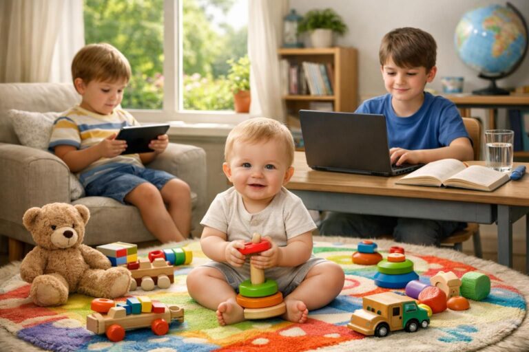 Quel est le temps d&rsquo;écran idéal par âge pour le bien-être des enfants