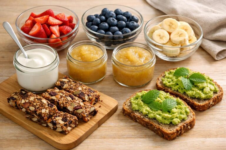 Recettes de goûter express et sain : idées gourmandes à préparer sans cuisson facilement