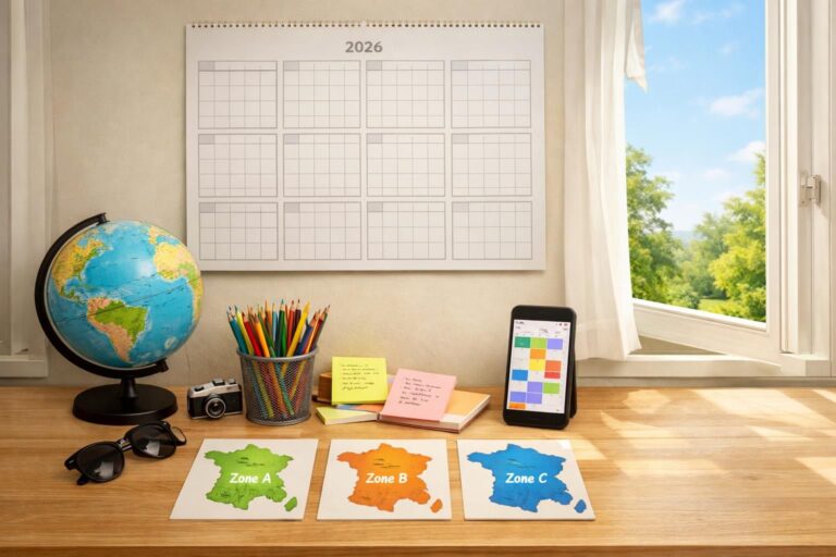 Vacances scolaires 2026 : le calendrier complet zone par zone pour mieux vous organiser